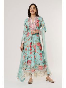 Gopi Vaid - Kawal Jacket style Tunic Set with Dupatta