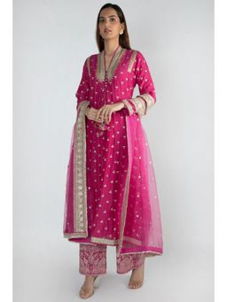 Gopi Vaid - Meera Jacket Palazzo Set -Lara Dutta