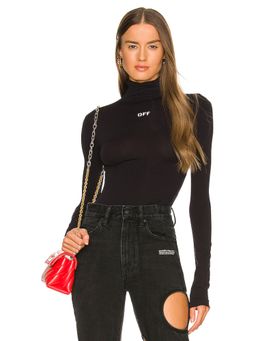 Off-White - Long Sleeve Second Skin Turtleneck