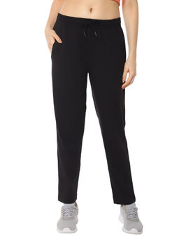 Amante - Solid Mid Rise Full Length Elements Track Pants