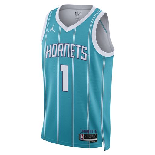 Charlotte Hornets Icon Edition - Nike Charlotte Hornets Icon Edition Men's Jordan Dri-FIT NBA Swingman Jersey