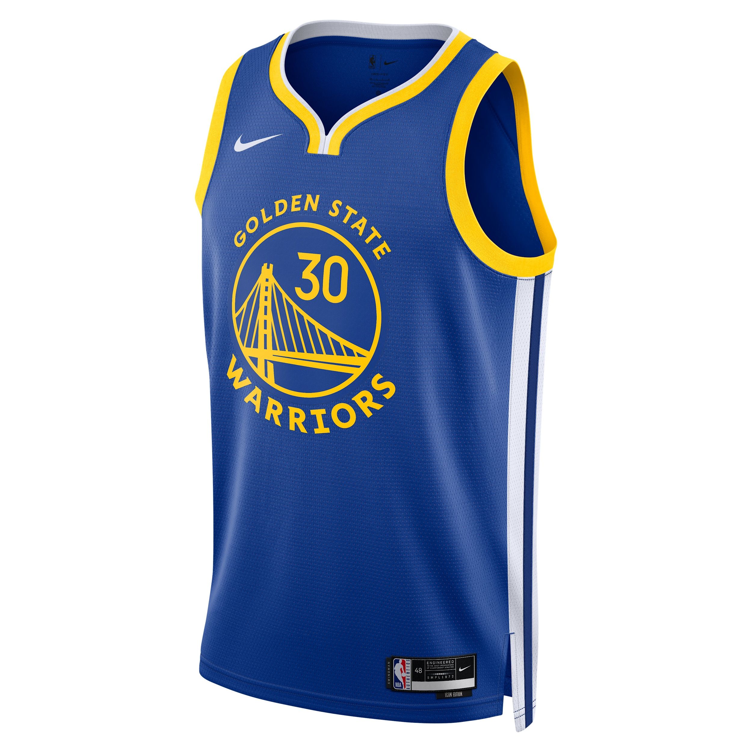 Golden State Warriors Icon Edition - Men's Nike Dri-FIT NBA Swingman Jersey