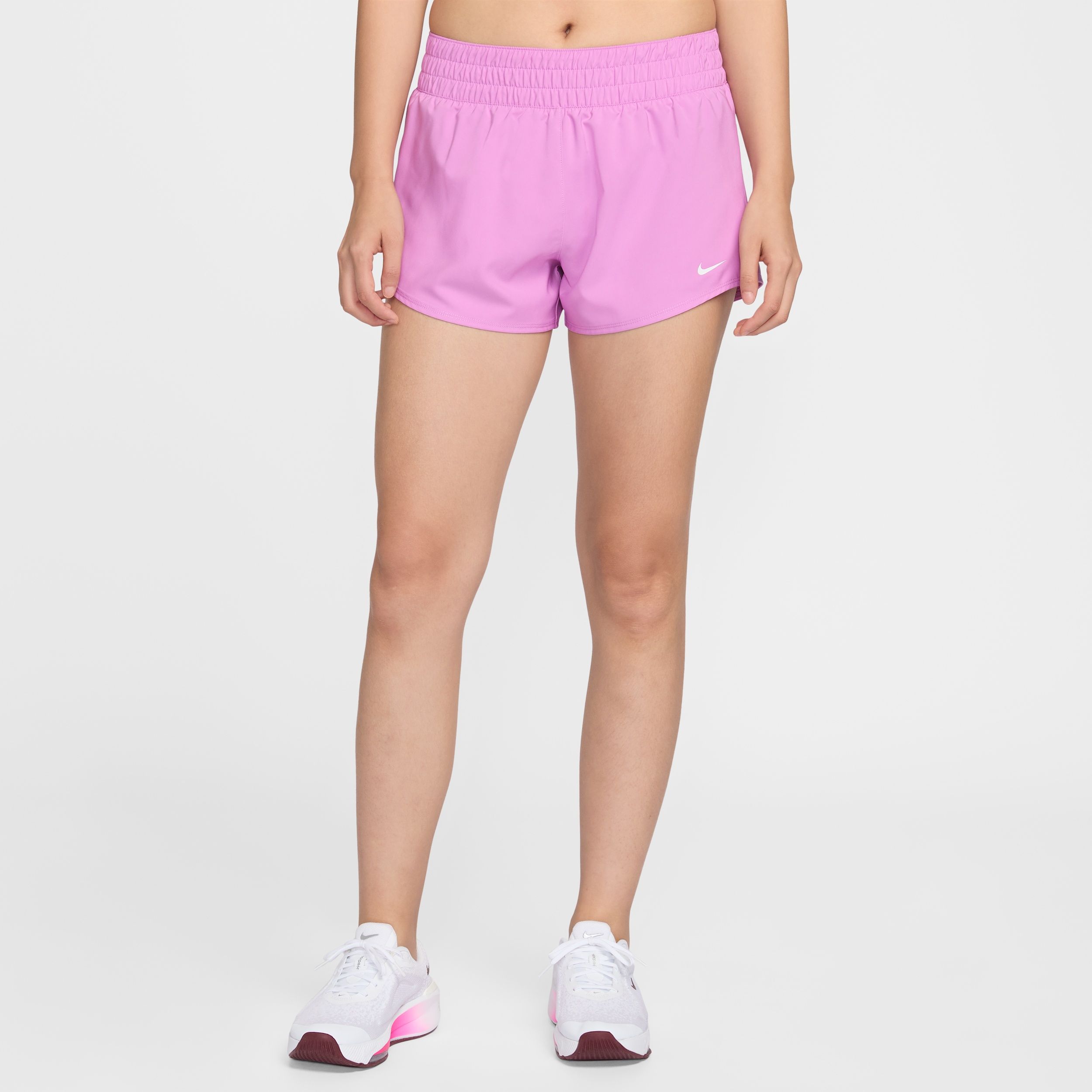 Nike Dri-FIT One - Women's Mid-rise 8cm (approx.) Brief-Lined Shorts