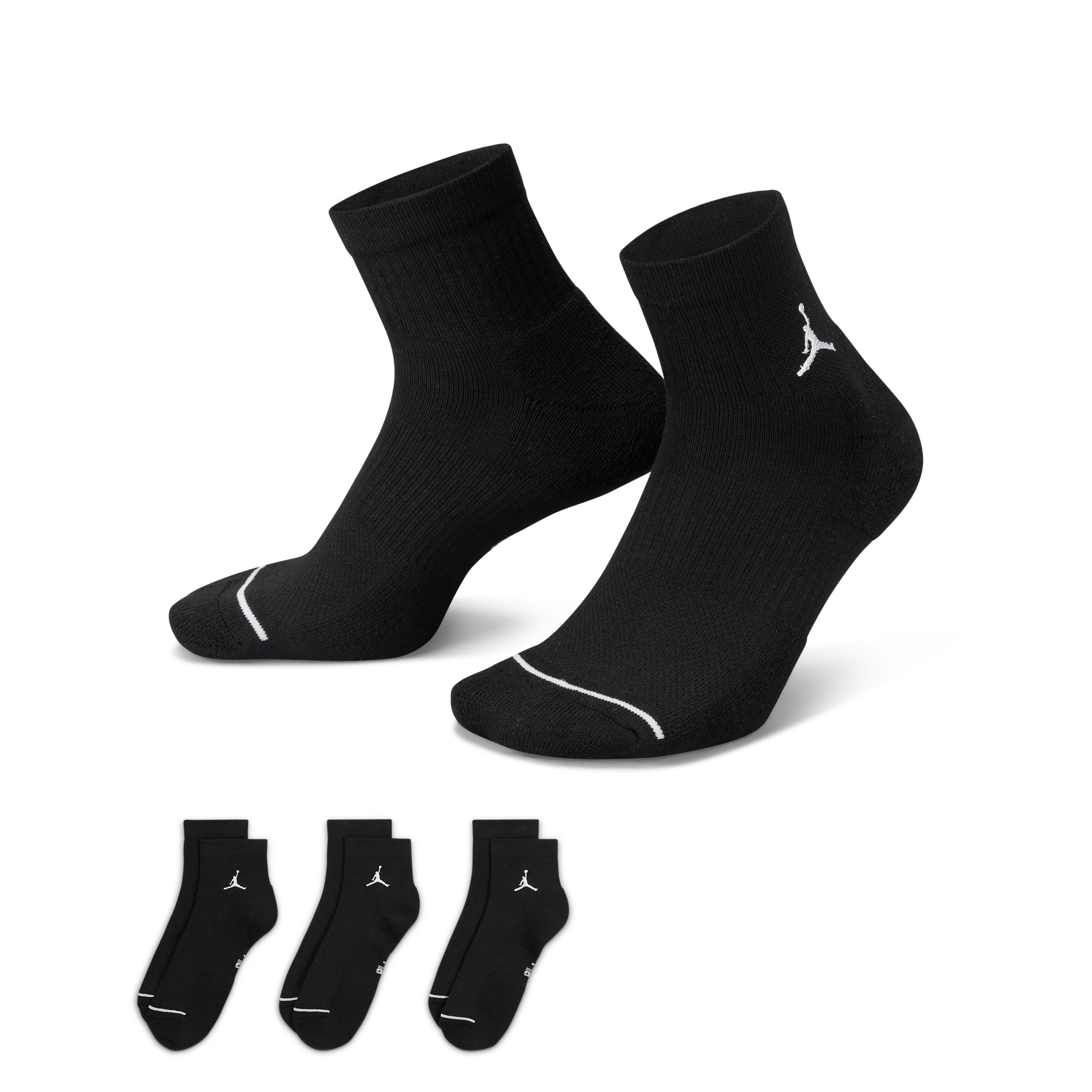 Jordan - Nike Jordan Everyday Ankle Socks (3 Pairs)