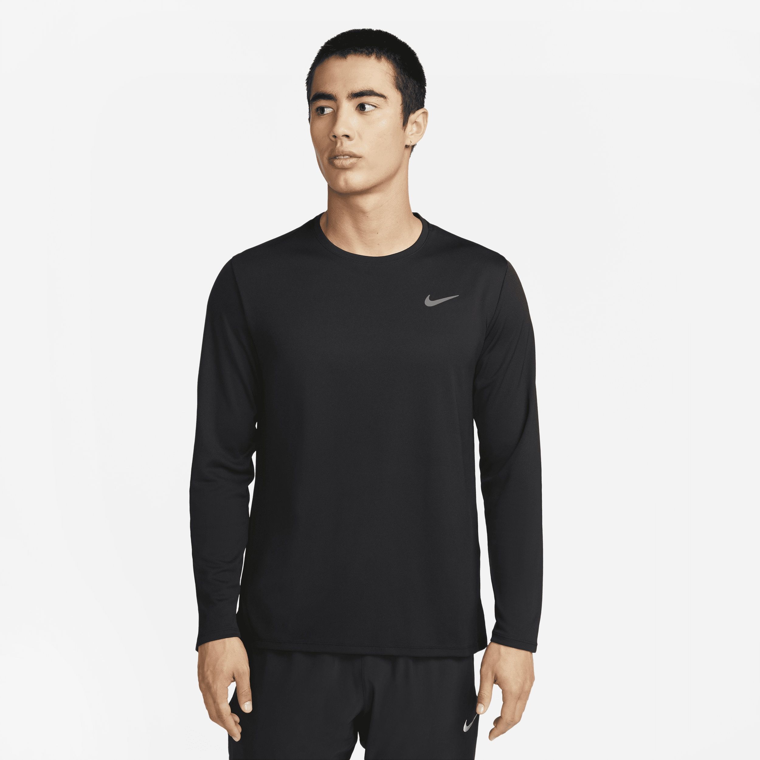 Nike Miler - Men's Dri-FIT UV Long-Sleeve Running Top