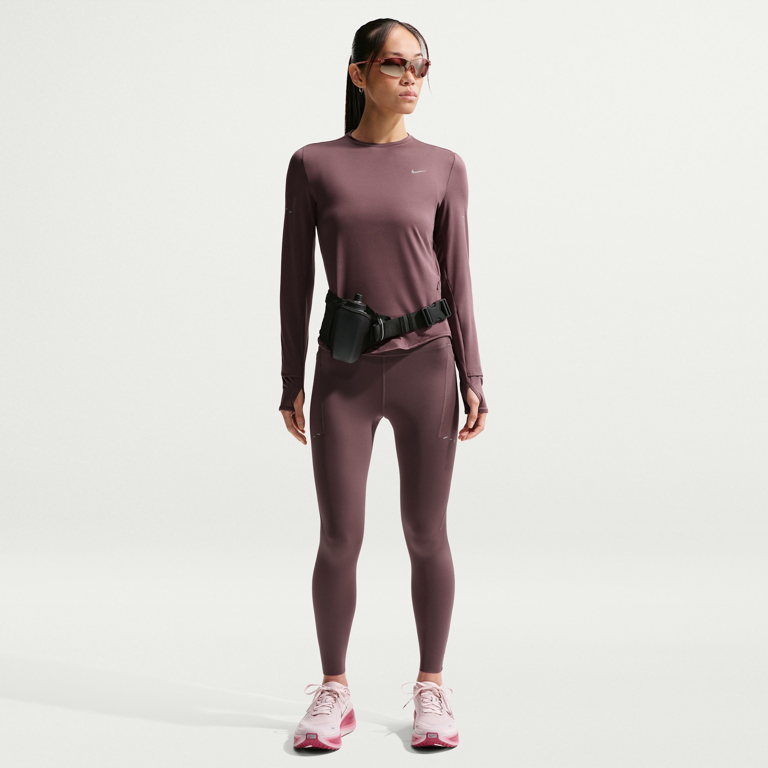 Nike Swift - Women's High-Waisted 7/8 Running Leggings with Pockets