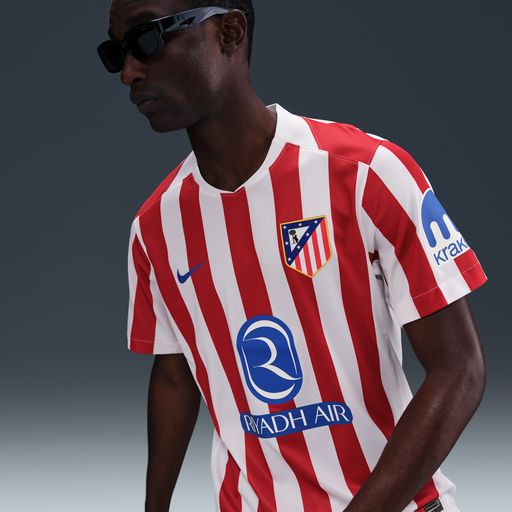 Atltico Madrid 2025/26 Stadium Home - Nike Atltico Madrid 2025/26 Stadium Home Men's Dri-FIT Football Replica Shirt