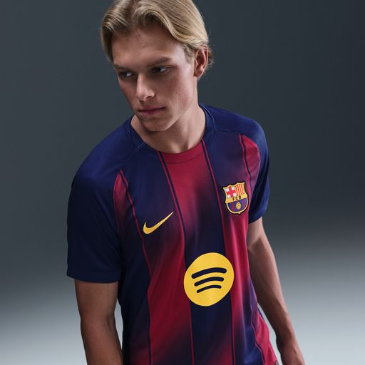 F.C. Barcelona 2025/26 Stadium Home - Nike F.C. Barcelona 2025/26 Stadium Home Men's Dri-FIT Football Replica Shirt
