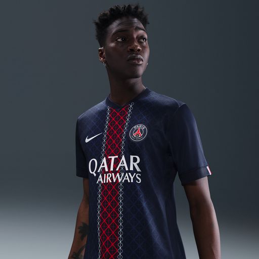 Paris Saint-Germain 2025/26 Stadium Home - Nike Paris Saint-Germain 2025/26 Stadium Home Men's Dri-FIT Football Replica Shirt