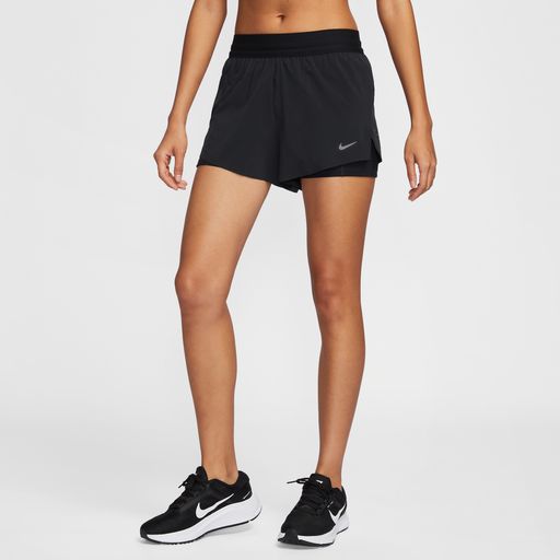 Nike Swift - Women's Dri-FIT Mid-Rise 2-in-1 Running Shorts