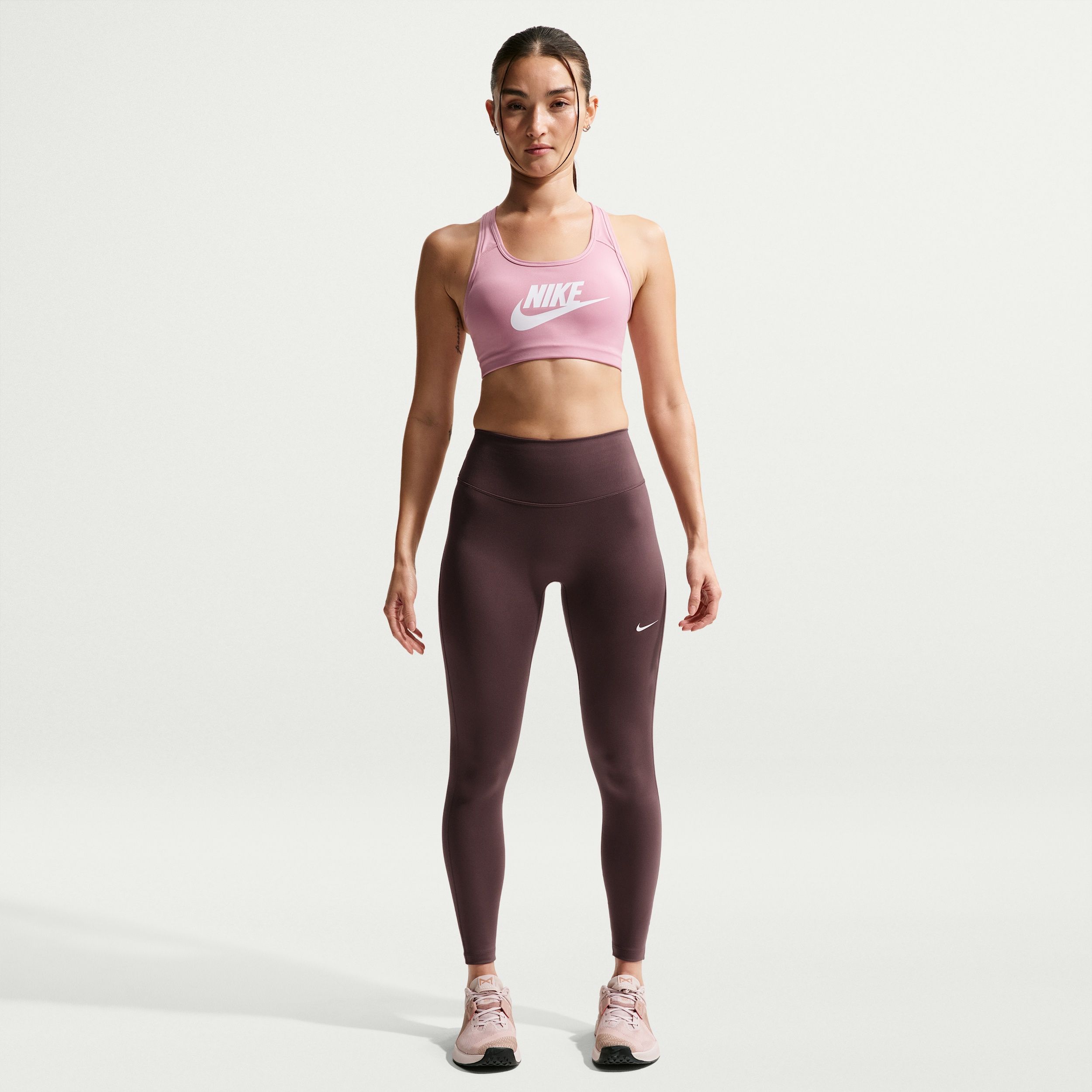 Nike One Seamless Front - Women's High-Waisted Full-Length Leggings