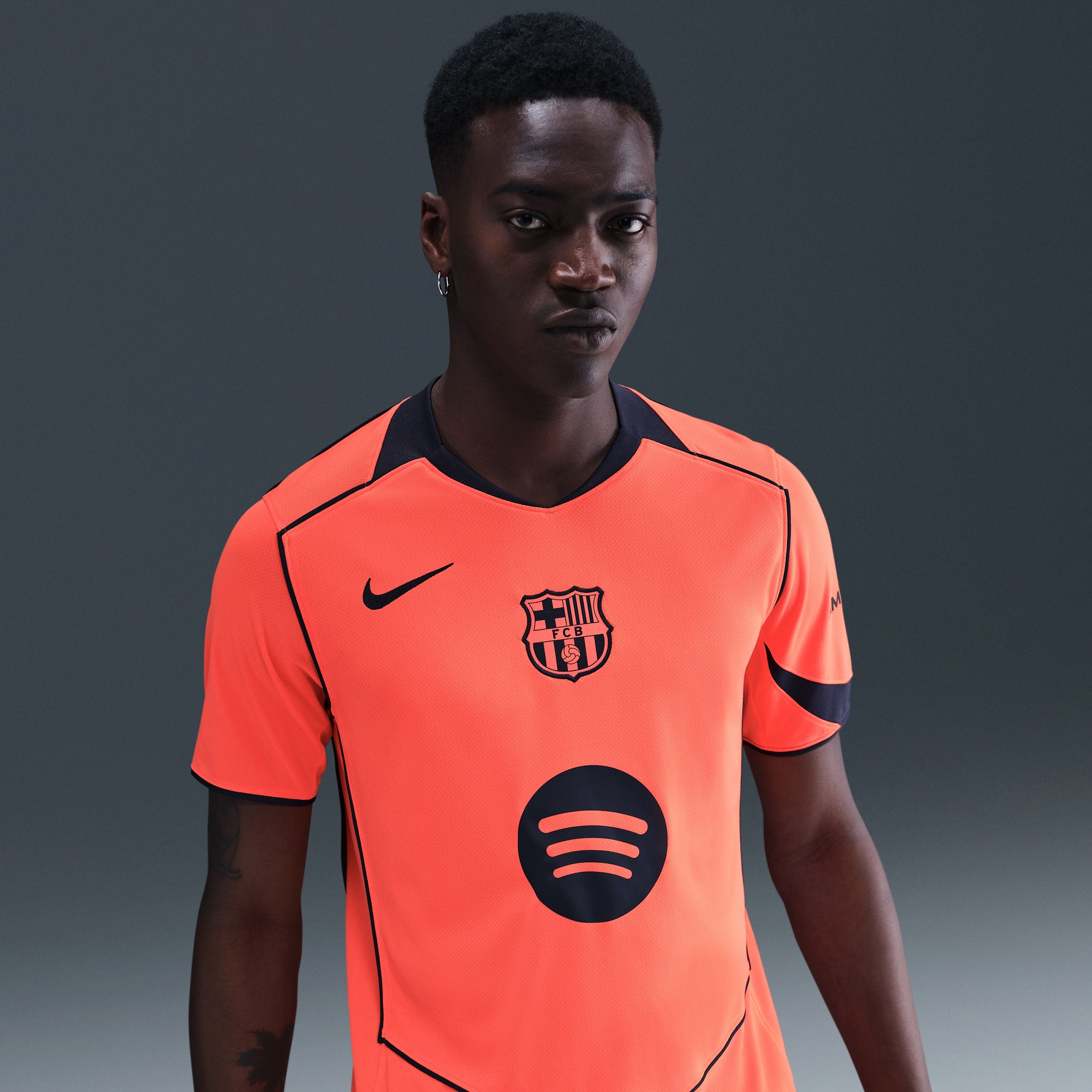 F.C. Barcelona 2025/26 Stadium Third - Nike F.C. Barcelona 2025/26 Stadium Third Men's Dri-FIT Total 90 Football Replica Shirt