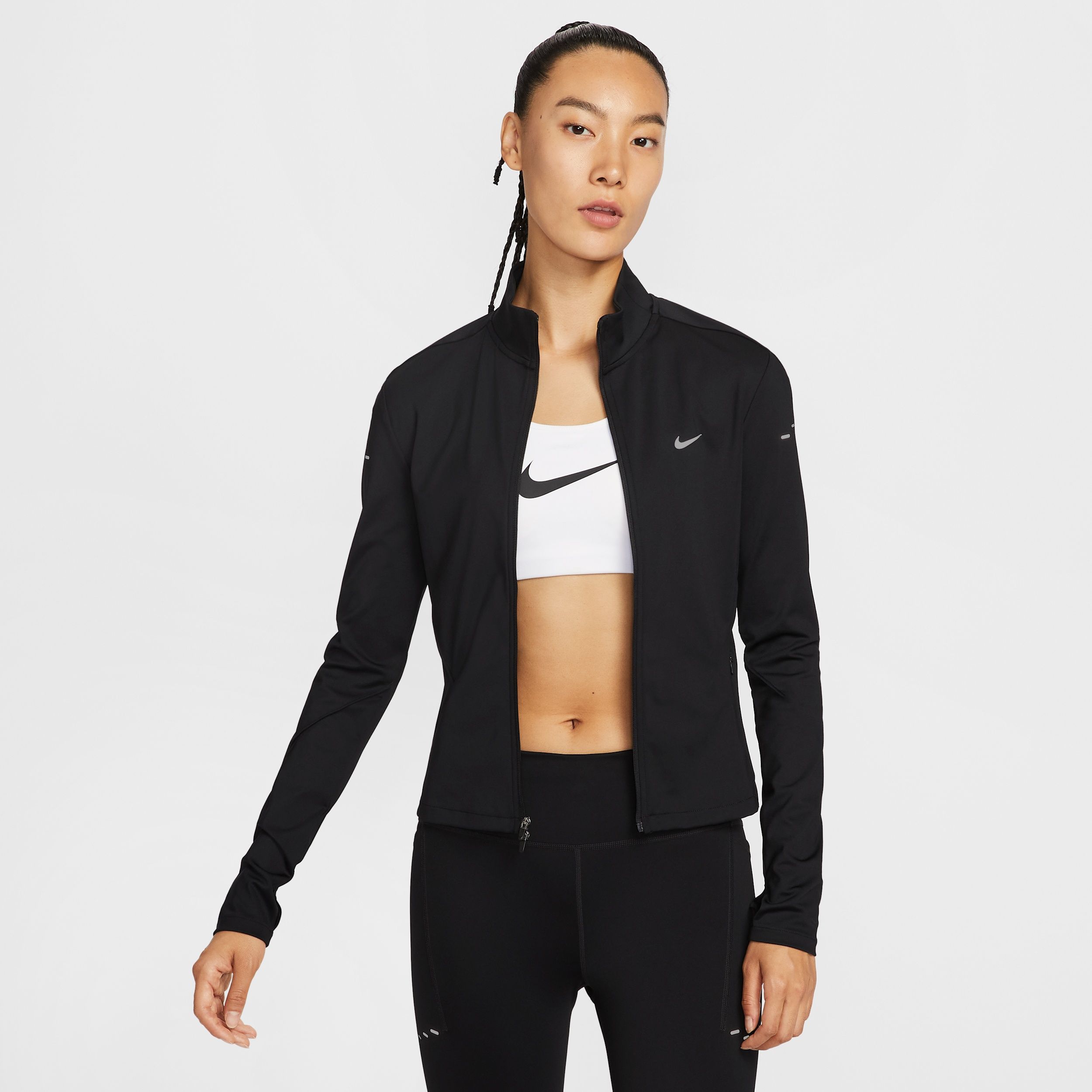 Nike Swift - Women's Dri-FIT Full-Zip Mid-Layer Running Top