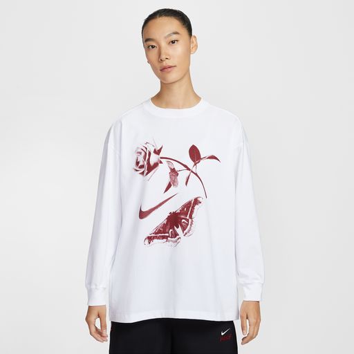 Nike Sportswear - Women's Oversized Long-Sleeved T-Shirt