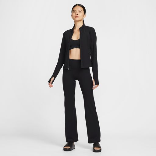 Nike Zenvy - Women's High-Waisted Flared Leggings with No Front Seam