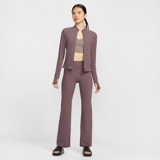 Nike Zenvy - Women's High-Waisted Flared Leggings with No Front Seam