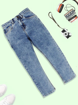 KiddoPanti - Boys Basic 5 Pocket Denim Jeans