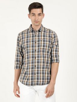 Wrangler - Men Checked Multicolour Shirt (Regular)