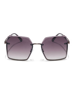 Voyage - Women Brown Lens Brown Frame Square Sunglasses - MG5794
