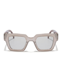 Voyage - Unisex Grey Lens Grey Frame Wayfarer Sunglasses - MG5804