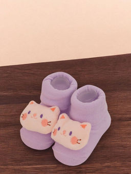 Yellow Bee - Whiskers & Paws Cat Socks For Girls