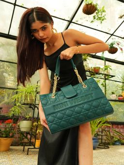 MINI WESST - Signature Green Tote Bag