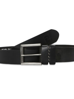 Spykar - Men Black Leather Belt
