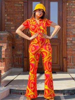 Tandul - Multi-Color Printed Regular Jumpsuit