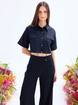 Cover Story - Black Parachute Utility Shirt