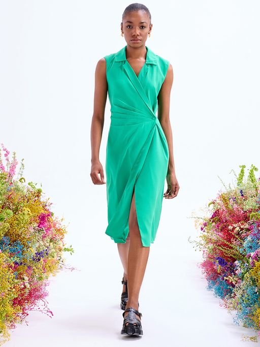 hot pink dress midi Hot Pink Sleeveless Maxi Dress - Pink Dresses