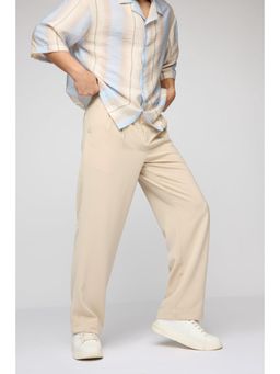 FREAKINS - Sand Beige Men's Pleated Korean Pants