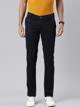 Classic Polo - Men's Cotton Slim Fit Chinos Black