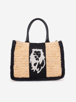 ABELARDO DE MODA - Eco-Conscious Cara Black Handbag