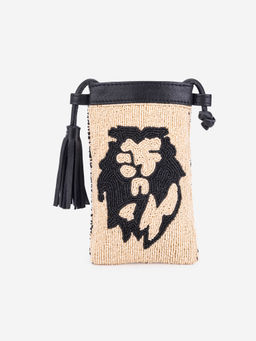 ABELARDO DE MODA - Eco-Conscious Elisa Black/Cream Sling Bag