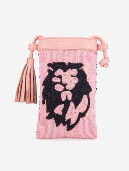 ABELARDO DE MODA - Eco-Conscious Elisa Rose Pink/Black Sling Bag