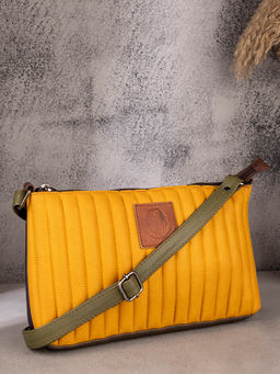 ABELARDO DE MODA - Iconique Sling Bag - Mustard