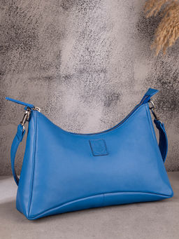 ABELARDO DE MODA - Maria Bag - Blue Hobo Bag
