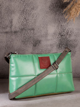 ABELARDO DE MODA - Puzzle Bag - Green Handbag