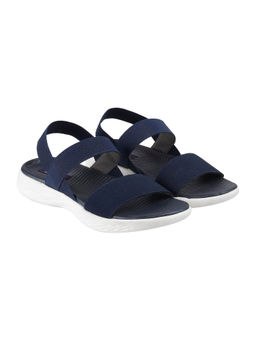LAZERA SHOES - Lazera Blue Comfort Stretch Sandals