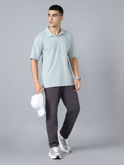 Technosport - Men Jacquard Casual Fit Athletic Polo T-Shirt with Cotflex