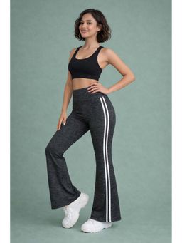 Rock Paper Scissors - Bootcut Gym Black Tights