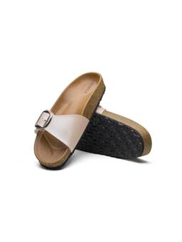 SLASH O - Luna - Pearl Casual Flat Sandals