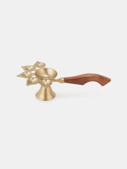 Fabindia - Brass Padma Panch Diya