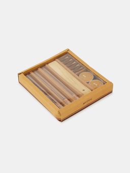 Fabindia - Brown Mantra Wooden Incense Sticks Set