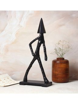 De Maison Decor - Arrowed Being Sculpture In Black