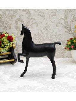 De Maison Decor - Enigmatic Equine Sculpture Black