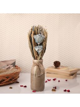 De Maison Decor - Lea Dried Ocean Blue Big Vase