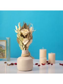 De Maison Decor - Lea Dried Yellow Delight Vase