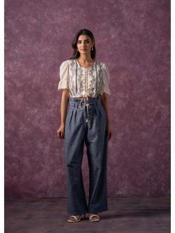 Juniper - Women's Beige Solid Co-Ord Set