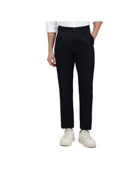ColorPlus - Blue Mid Waist Pure Cotton Trouser